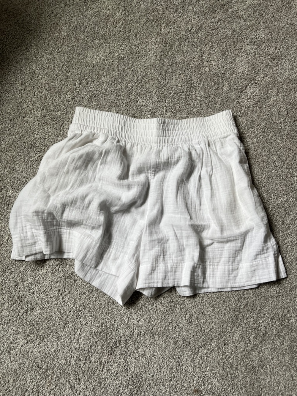 CALIA by Carrie Underwood Linen Elastic Shorts